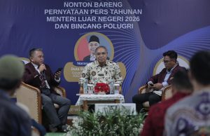 Perkuat Literasi Politik Luar Negeri Mahasiswa, UKRI Gelar Nobar Pernyataan Pers Tahunan Menlu 2026