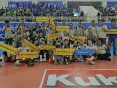 Tim Voli Bandung bjb Tandamata Kandaskan Medan Falcons 3-0