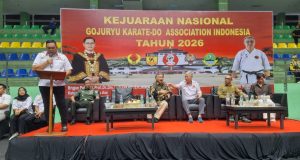 Pembukaan Kejurnas Goju Ass 2026 ini berlangsung pada Sabtu (4/4/2026).