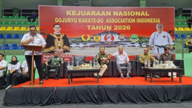 Pembukaan Kejurnas Goju Ass 2026 ini berlangsung pada Sabtu (4/4/2026).