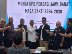 Epriyanto Kasmuri kembali terpilih sebagai ketua Dewan Pengurus Daerah (DPD) Persatuan Bola Basket Seluruh Indonesia (Perbasi) Jawa Barat (Jabar) 2026/2030. (Arf)