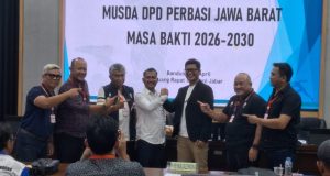 Epriyanto Kasmuri kembali terpilih sebagai ketua Dewan Pengurus Daerah (DPD) Persatuan Bola Basket Seluruh Indonesia (Perbasi) Jawa Barat (Jabar) 2026/2030. (Arf)