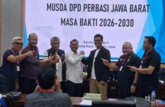 Epriyanto Kasmuri kembali terpilih sebagai ketua Dewan Pengurus Daerah (DPD) Persatuan Bola Basket Seluruh Indonesia (Perbasi) Jawa Barat (Jabar) 2026/2030. (Arf)