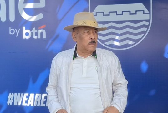 Manajer Persib Bandung Umuh Muchtar. (Fifi Nofita)