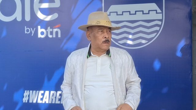 Manajer Persib Bandung Umuh Muchtar. (Fifi Nofita)