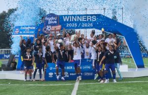 Persib Akademi Persib Putri U-18 dan Mojang Priangan U-15 Juara Hydroplus Soccer League Regional Bandung. (Fifi Nofita)