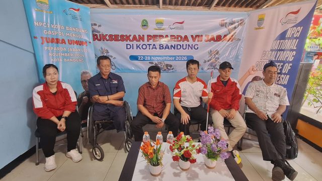 NPCI Kota Bandung beberkan persiapan Peparda 2026. NPCI Kota Bandung beberkan persiapan Peparda 2026.