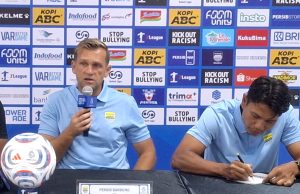 Pelatih Persib Bandung, Igor Tolic. (Fifi Nofita)